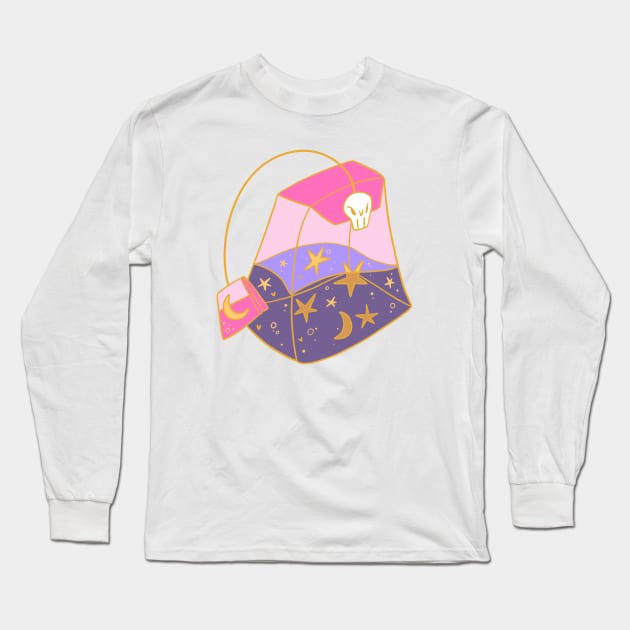 Magic Tea Tee Long Sleeve T-Shirt by Maxineart